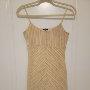 5/$25 Super cute beige mini dress